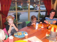 Start Kinderkoor 2013 met Pannenkoeken eten