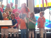 Kinderkoor Jong Leven in De Ark Dronten