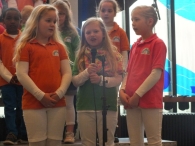 Kinderkoor Jong Leven in De Ark Dronten