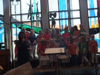 Kinderkoor Jong Leven in De Ark Dronten