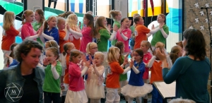 Kinderkoor Jong Leven in De Ark Dronten