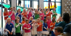 Kinderkoor Jong Leven in De Ark Dronten