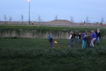 Koninginnedag 2013 Lampionnenoptocht en Vuurwerk