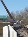 De nieuwe brug bij Walibi (3) 