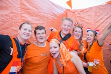 WK 2014: Nederland - Mexico