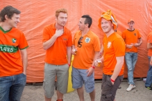 WK 2014: Nederland - Mexico