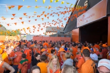 WK 2014: Nederland - Mexico