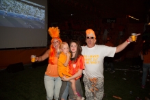 WK 2014: Nederland - Mexico