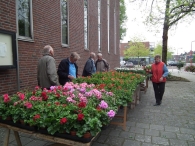 Plantenmarkt en muziekfestival