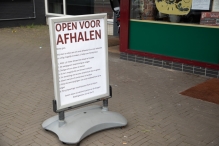 Coronamaatregelen winkelcentrum