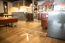 Coronamaatregelen winkelcentrum