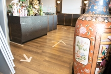 Coronamaatregelen winkelcentrum