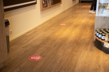 Coronamaatregelen winkelcentrum