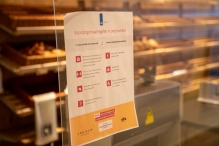 Coronamaatregelen winkelcentrum