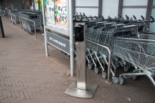 Coronamaatregelen winkelcentrum