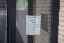 Coronamaatregelen winkelcentrum