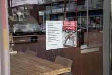 Coronamaatregelen winkelcentrum