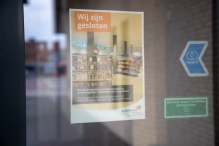 Coronamaatregelen winkelcentrum