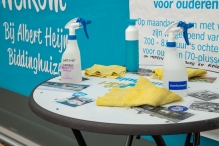 Coronamaatregelen winkelcentrum