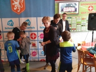 Voetbalplaatjes ruilmiddag en voetbalclinic