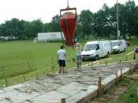 Voortgang Tribune BAS Voetbal