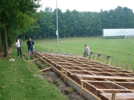 Voortgang Tribune BAS Voetbal