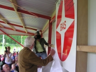 Opening tribune BAS Voetbal