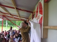 Opening tribune BAS Voetbal