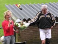 Opening tribune BAS Voetbal