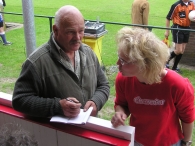 Opening tribune BAS Voetbal