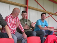 Opening tribune BAS Voetbal