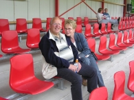 Opening tribune BAS Voetbal