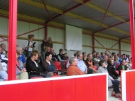 Opening tribune BAS Voetbal