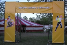 EK 2004: Opbouw stadion