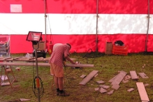 EK 2004: Opbouw stadion (2)