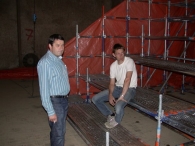 Opbouw Kartoffel Arena