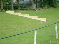 Start bouw tribune BAS