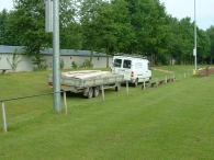 Start bouw tribune BAS