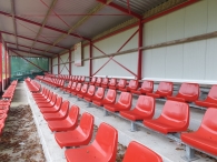 Opknappen Tribune BAS Voetbal