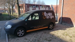 Graffiti op de Binding