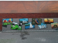 Graffiti op de Binding eindresultaat