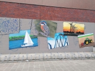 Graffiti op de Binding
