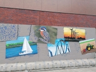 Graffiti op de Binding