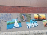 Graffiti op de Binding