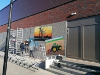 Graffiti op de Binding