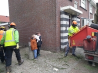 Kerstbomen versnipperen