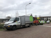 Kerstbomen versnipperen