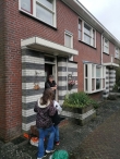 Kerstbomen versnipperen