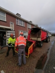 Kerstbomen versnipperen