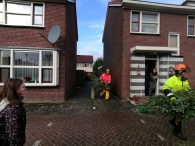 Kerstbomen versnipperen